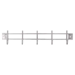 Ensemble de crochets muraux ONTARIO 5 / Inox