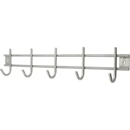 Ensemble de crochets muraux ONTARIO 5 / Inox