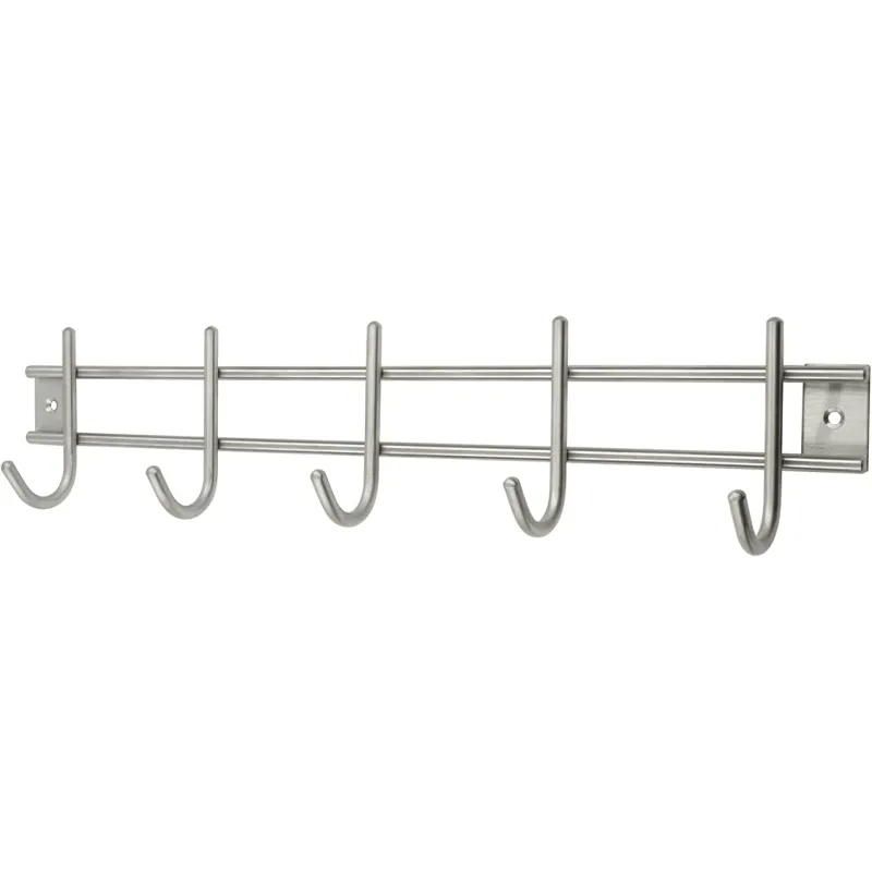 Ensemble de crochets muraux ONTARIO 5 / Inox