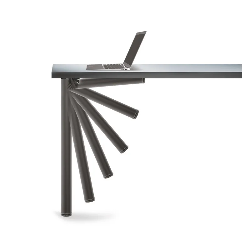 Pied de table pliant MOVE / Noir mat