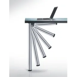 Pied de table pliant MOVE / Gris