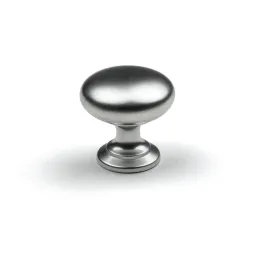 Bouton CAMORA / Chrome mat bledo