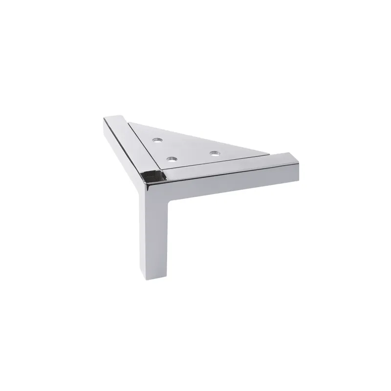 Pied de meuble NZ59 / Chrome brillant