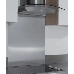 Crédence en verre pour plaque de cuisson / Blanc RAL 9003