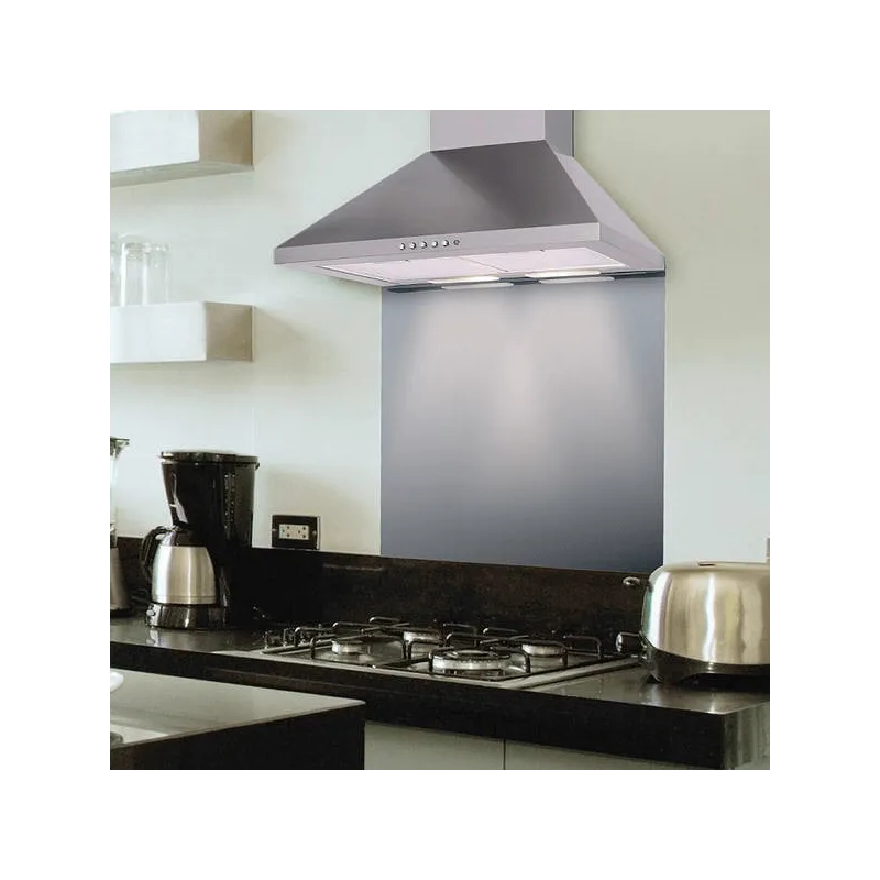 Crédence en verre pour plaque de cuisson / Blanc RAL 9003