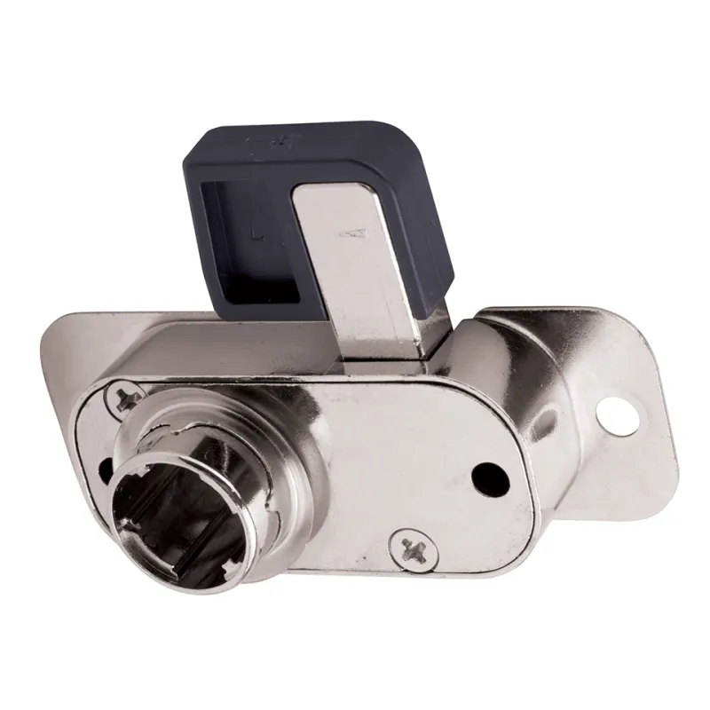 Serrure pour porte coulissante EXCELENT / Nickel