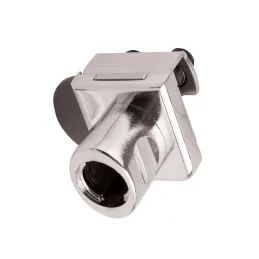 Serrure sans perçage pour deux vitres EXCELENT / Nickel