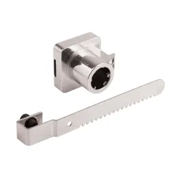 Serrure pour vitrages coulissants EXCELENT / Nickel