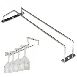 Support pour verres à une rangée / Chrome brillant