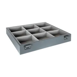 Panier coulissant pour accessoires avec amortisseur / Anthracite