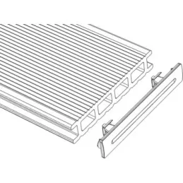 Set d’embouts pour WPC Gardin Natur – 10 pièces / Teck doré