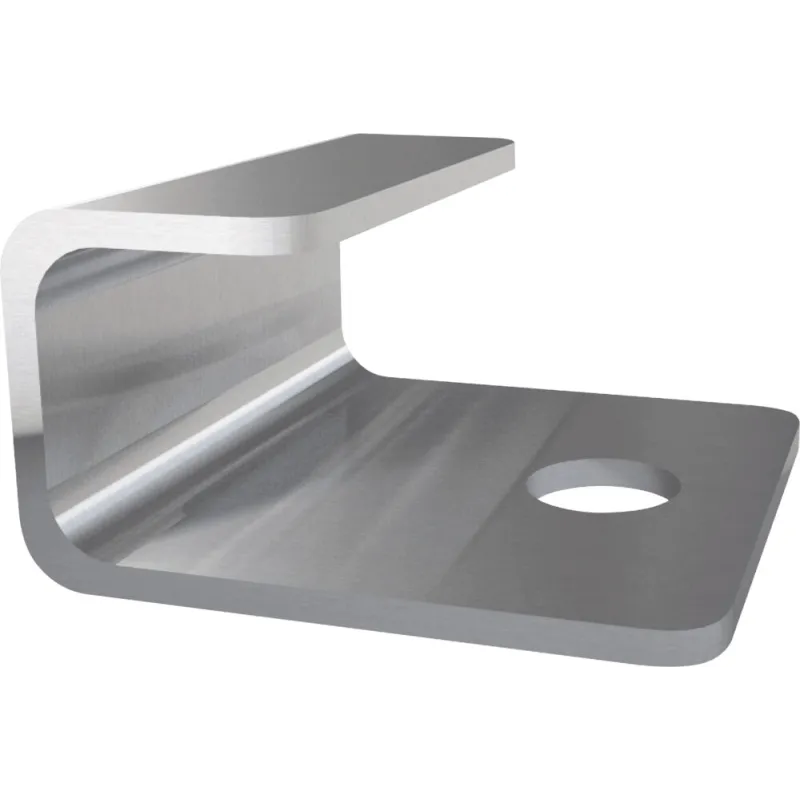 START Clips pour lames de terrasse WPC ProFi Deck – 50 pièces