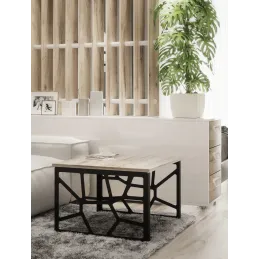 Pieds de table basse MATILDA noirs / Paire