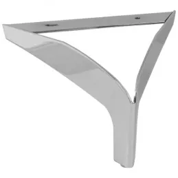 Pied de meuble DELTA / Chrome brillant