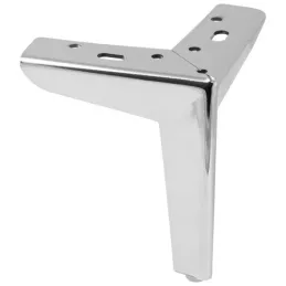 Pied de meuble LAMBDA / Chrome brillant