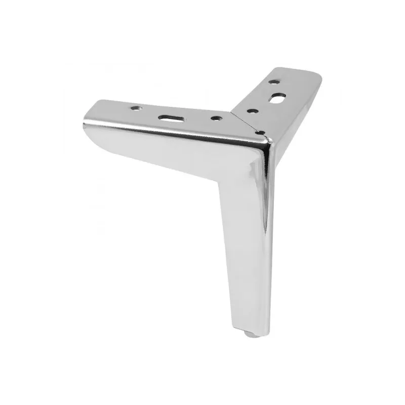 Pied de meuble LAMBDA / Chrome brillant