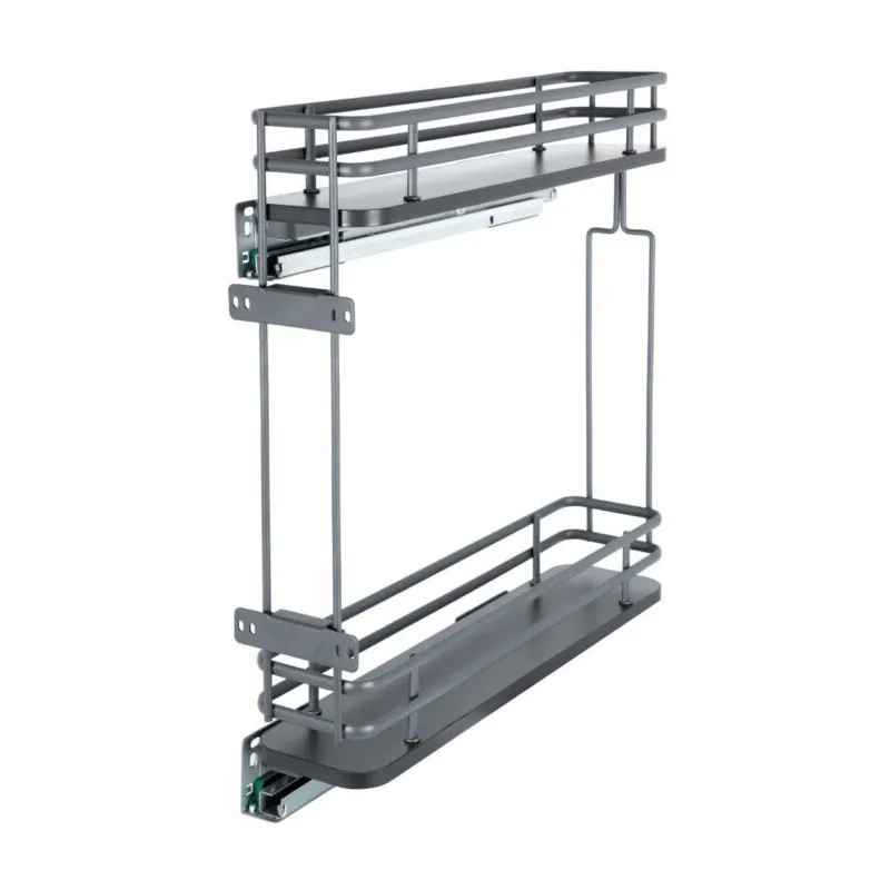 Panier coulissant latéral ELEGANCE avec amortissement / Anthracite