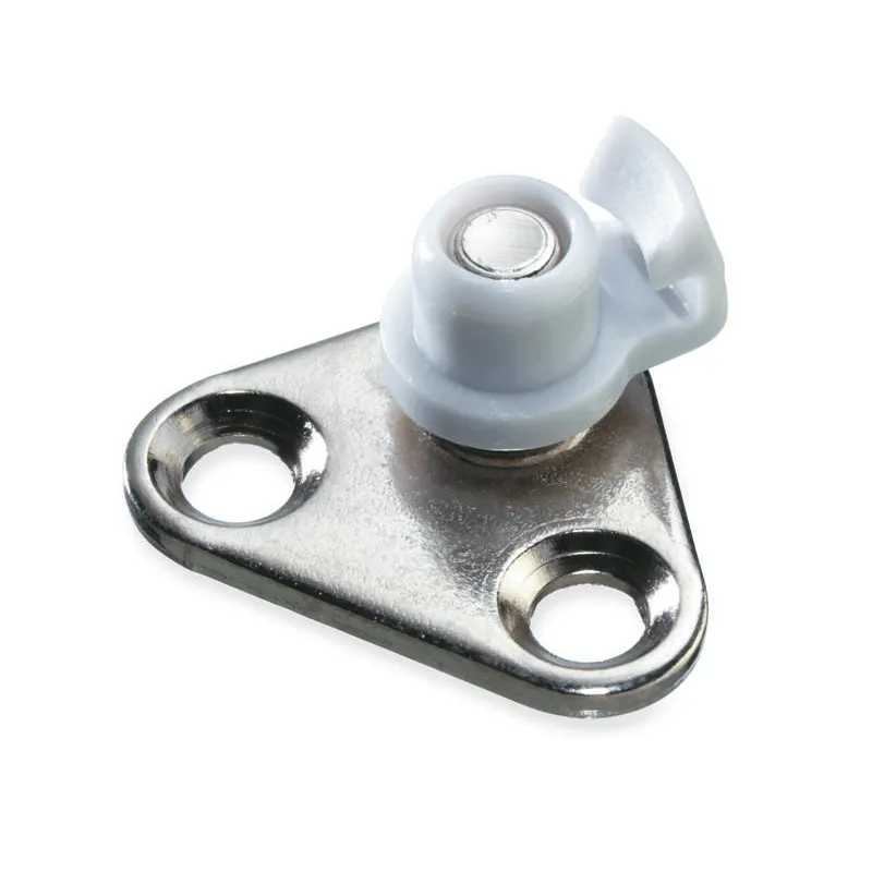Fixation pour portes en aluminium DUO