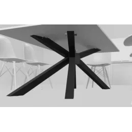Structure de table OPIUM 2000 / Noir mat