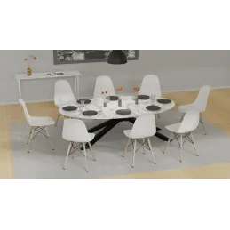 Structure de table OPIUM 2000 / Noir mat