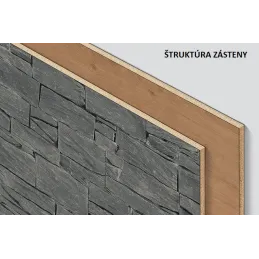 Paroi PFLEIDERER gris anthracite / U12290 MP
