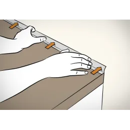 Profilé d’étanchéité PFLEIDERER 112 / Pin sable