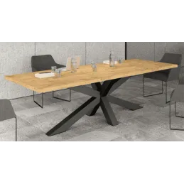 Structure de table SICILIA / Noir mat