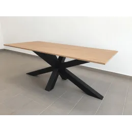 Structure de table SICILIA / Noir mat