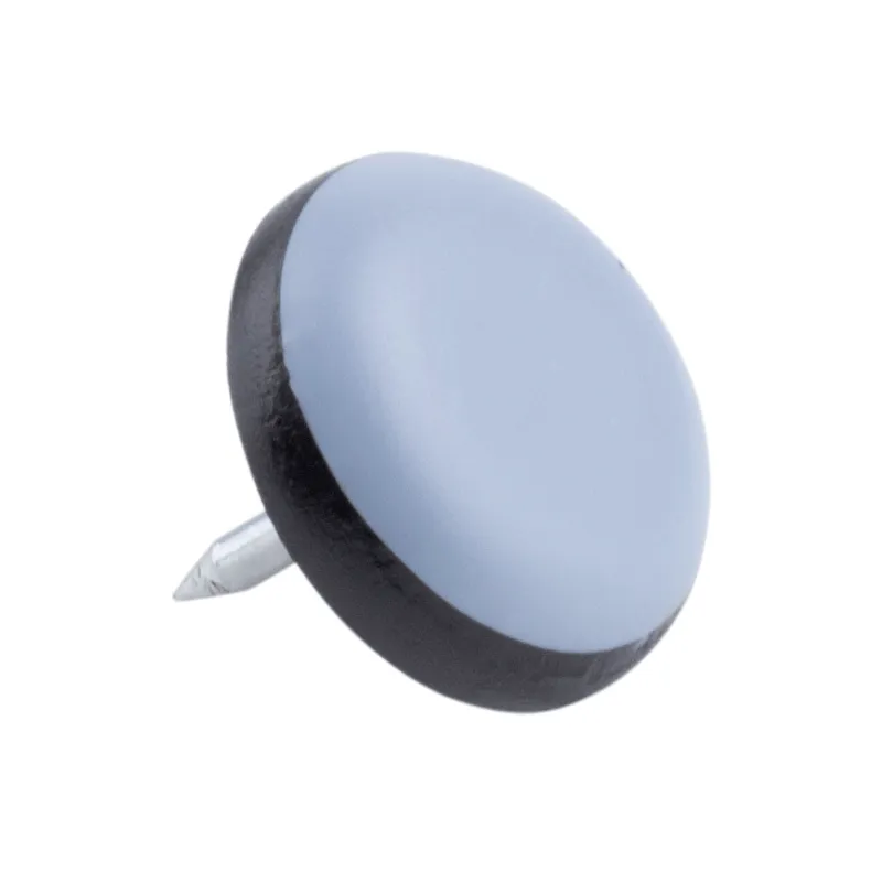 Patin clou en téflon gris / 10 pièces