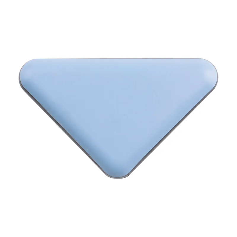 Patin adhésif d’angle avec téflon, gris / 10 pièces