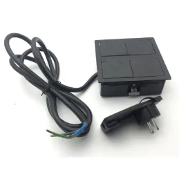 Prise électrique VersaHit 2 x 230 V FRENCH / Noir mat