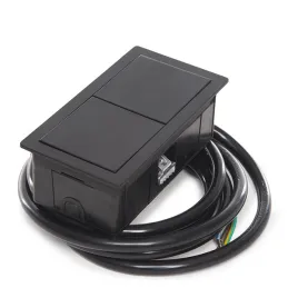Prise électrique VersaHit Mono 1 x 230 V FRENCH / Noire