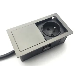 Prise électrique VersaHit Mono 1 x 230V FRENCH / Étain