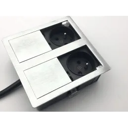 Prise électrique VersaHit 2 x 230V FRENCH / Inox